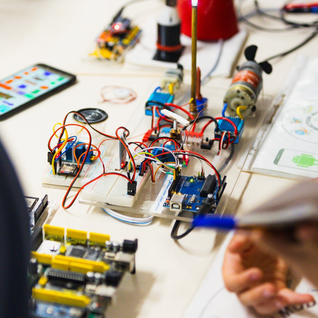 Une installation électronique