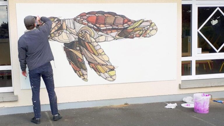 Teuthis arrive au Village des sciences du Havre